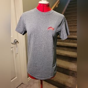 Small Basic Tshirt with Embroidered Ketchup Chip